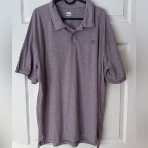 Roots Men's Heathered Purple Polo